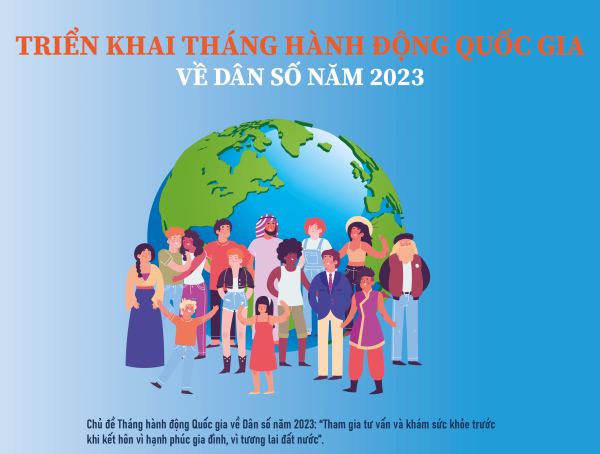 HƯỞNG ỨNG THÁNG HÀNH ĐỘNG QUỐC GIA VỀ DÂN SỐ VÀ NGÀY DÂN SỐ VIỆT NAM NĂM 2023